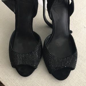 Tory Burch studded cocktail wedges